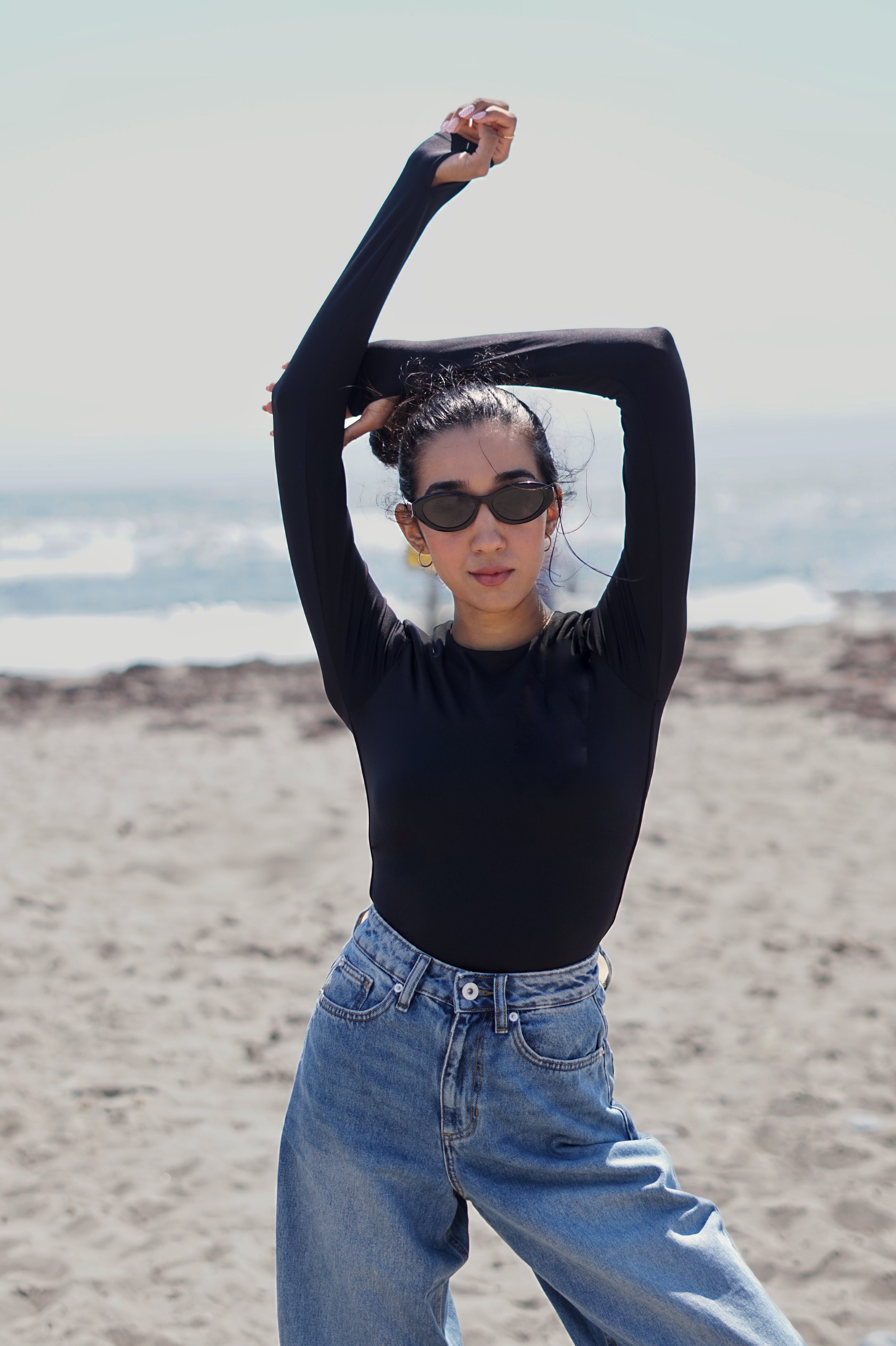 SCULPT LONG SLEEVE (BLACK)