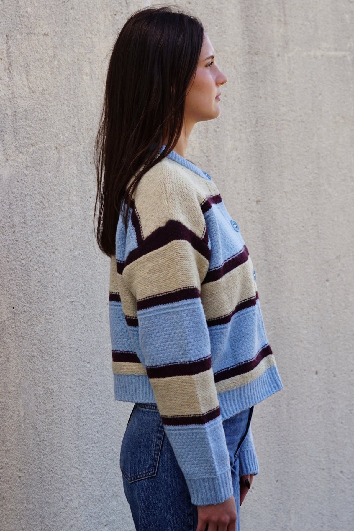 Rivington Stripe Cardigan