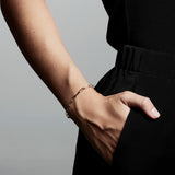 bold gold bracelet, minimalist chain bracelet