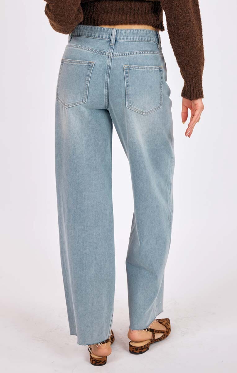 GLIMMER EMBELLISIHED DENIM DENIM SADIE AND SAGE 