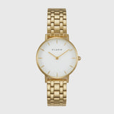 TRAVELER CIDER GOLD WATCH, PILGRIM, Traveler gold watch, Pilgrim gold watch, women’s gold wristwatch, minimalist gold timepiece, gold plated watch, classic gold bracelet watch