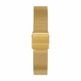 elegant gold mesh strap, timeless gold accessory