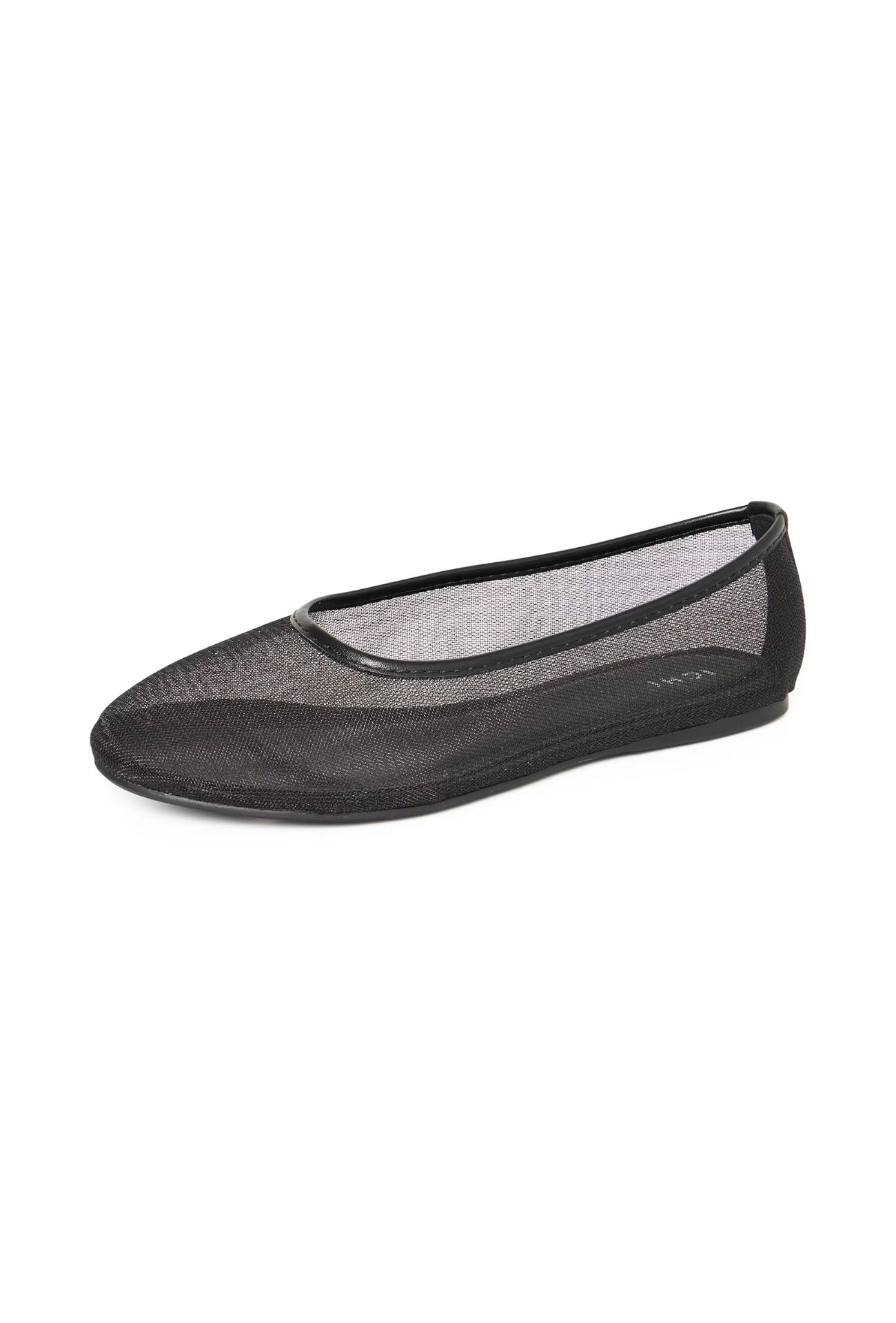 BLACK MESH BALLET FLAT Accessories ICHI 
