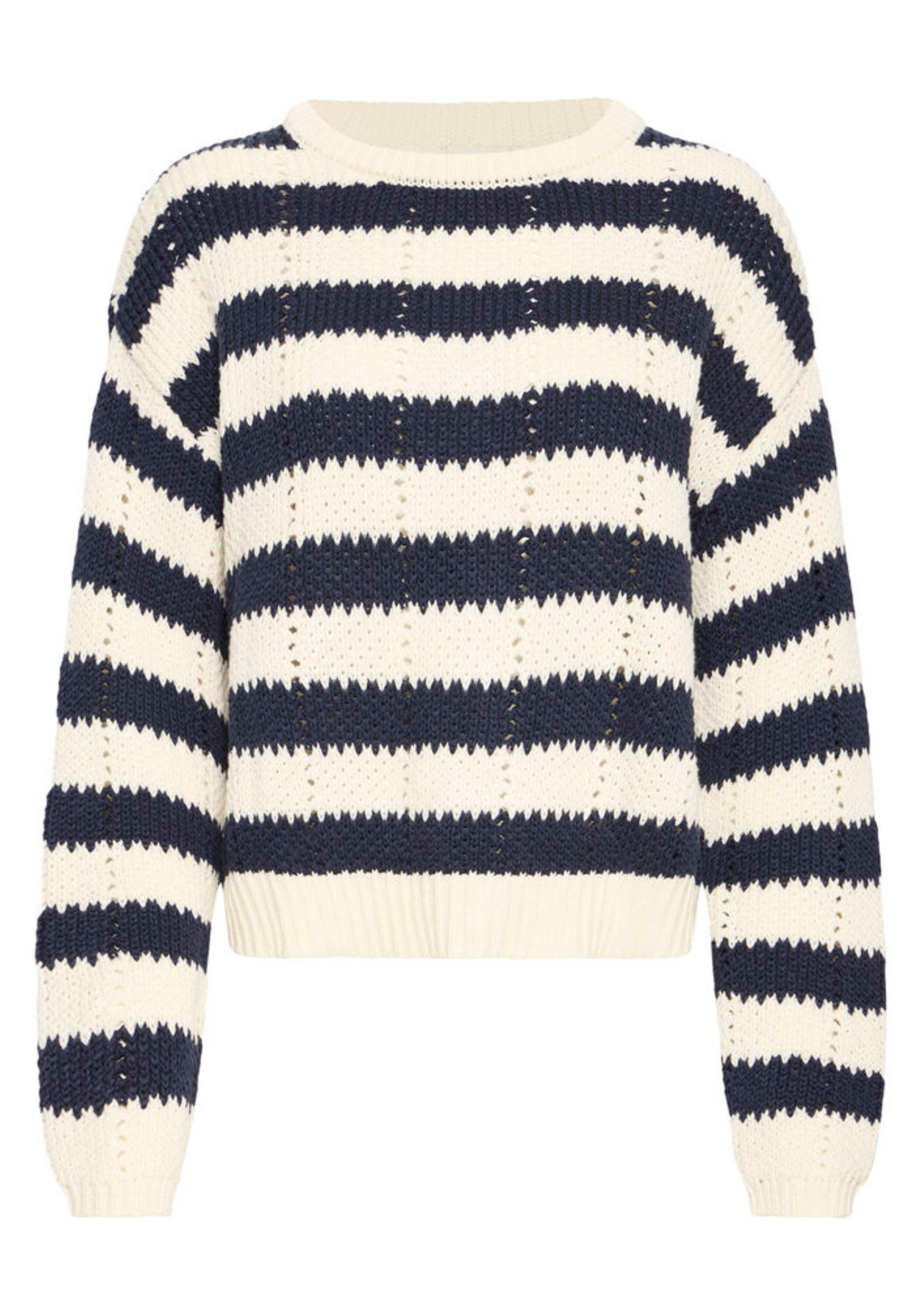 LENNOX NAVY STRIPE SWEATER