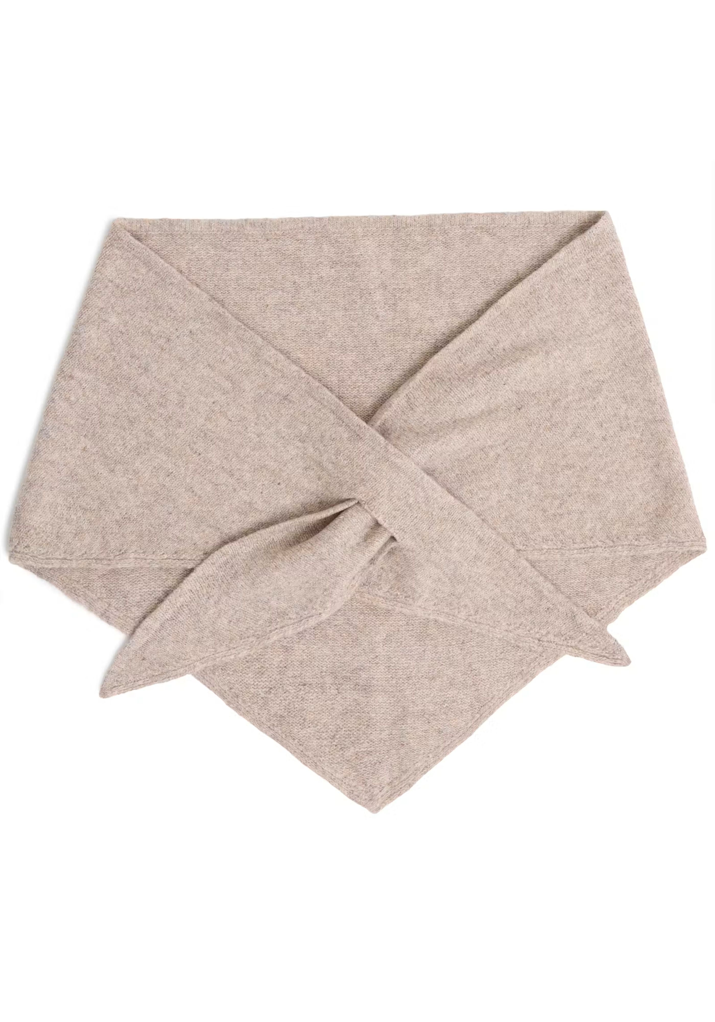 The Sienna Triangle Scarf- Oatmeal