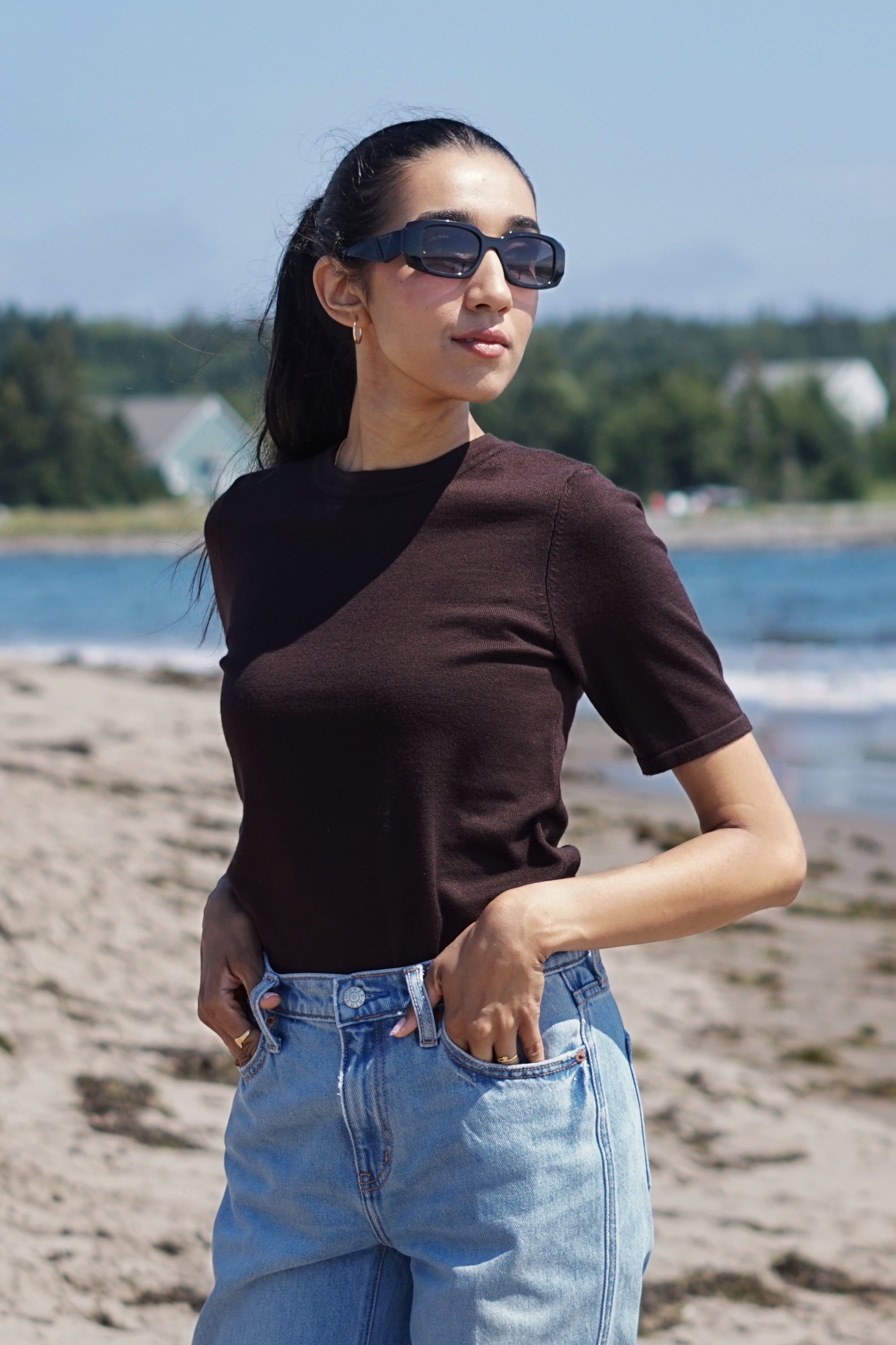 PERFECT FIT SHORT SLEEVE (CHOCOLATE)