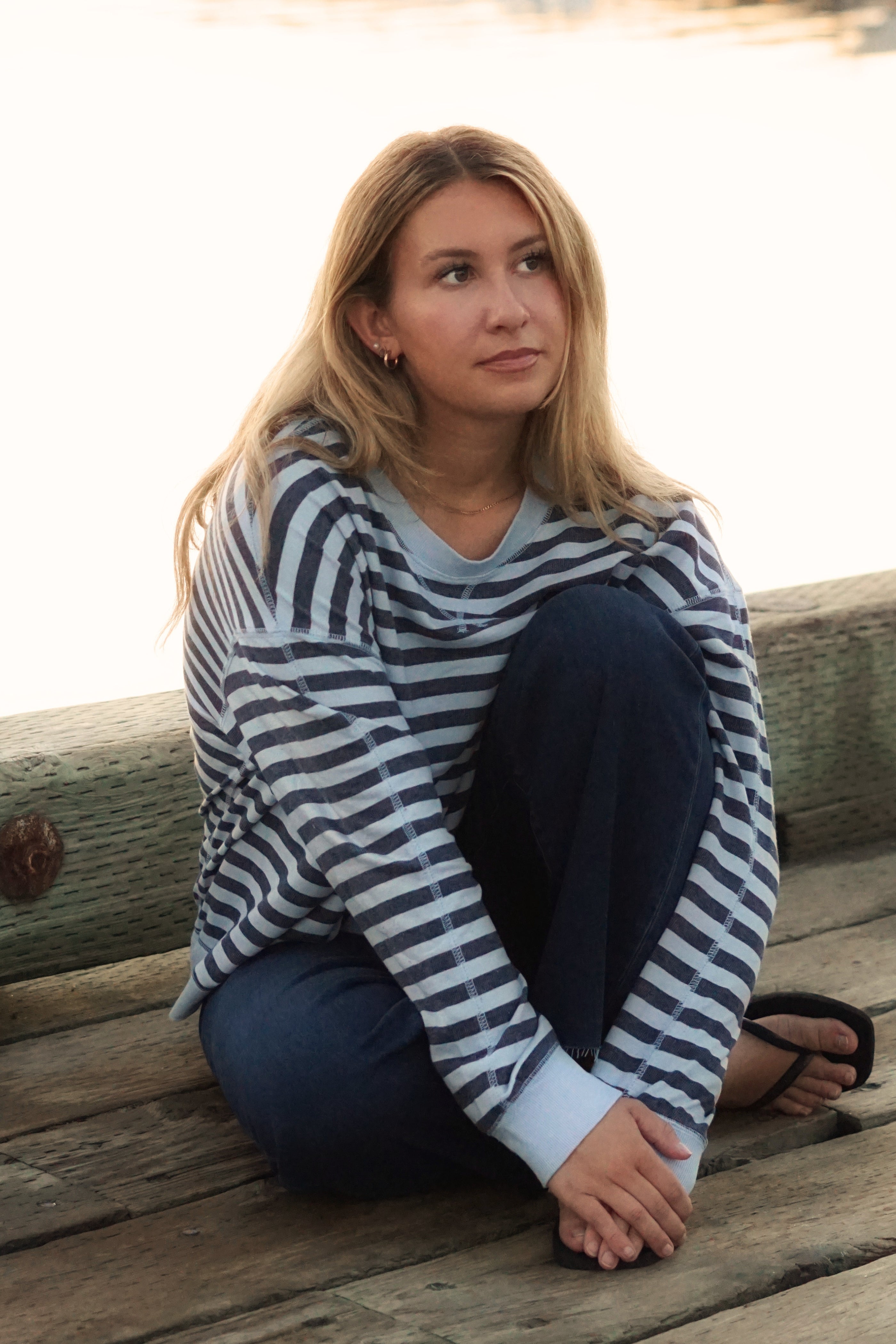 PARKER STRIPED SWEATER