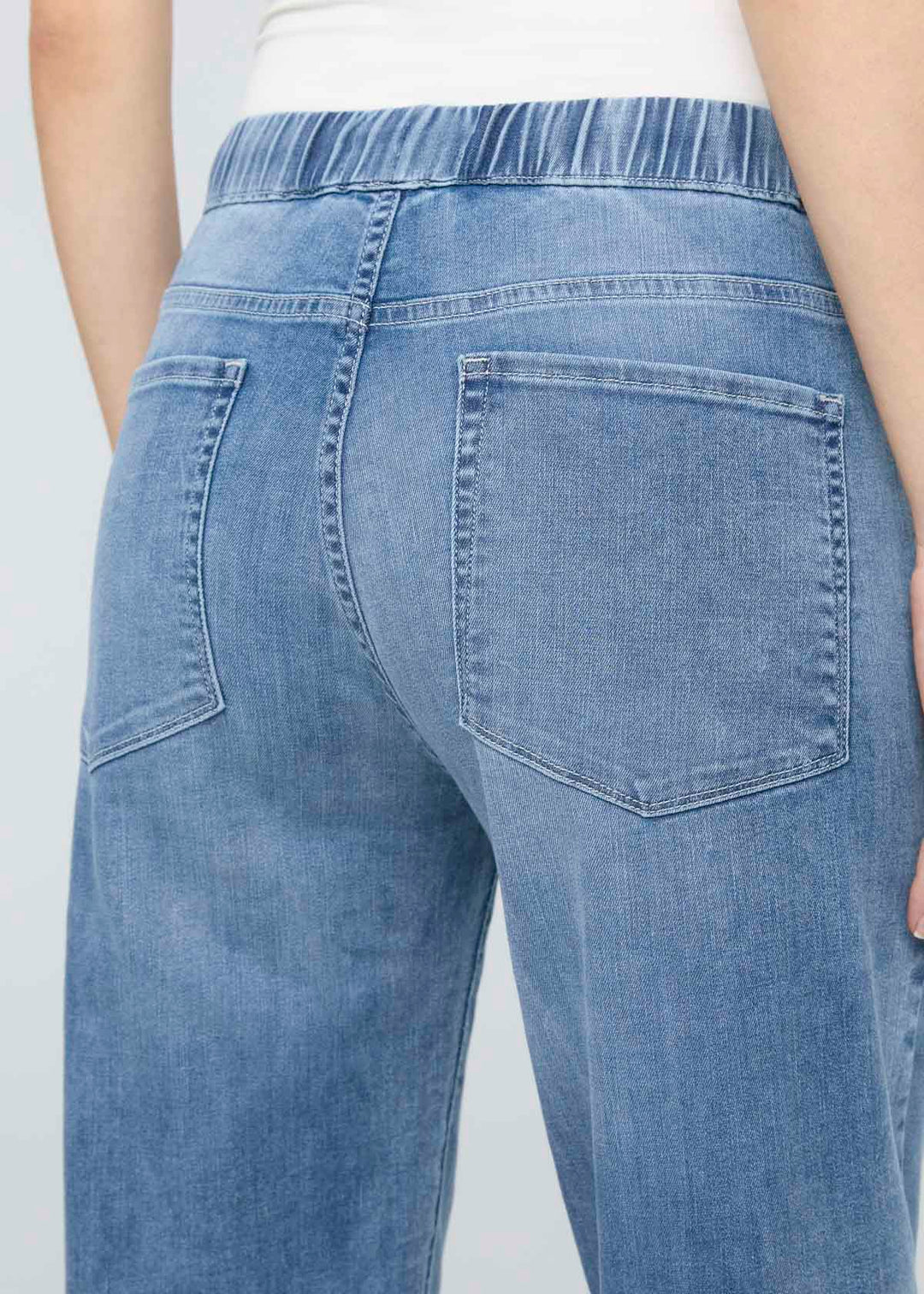 EASY PULL ON DENIM PANT