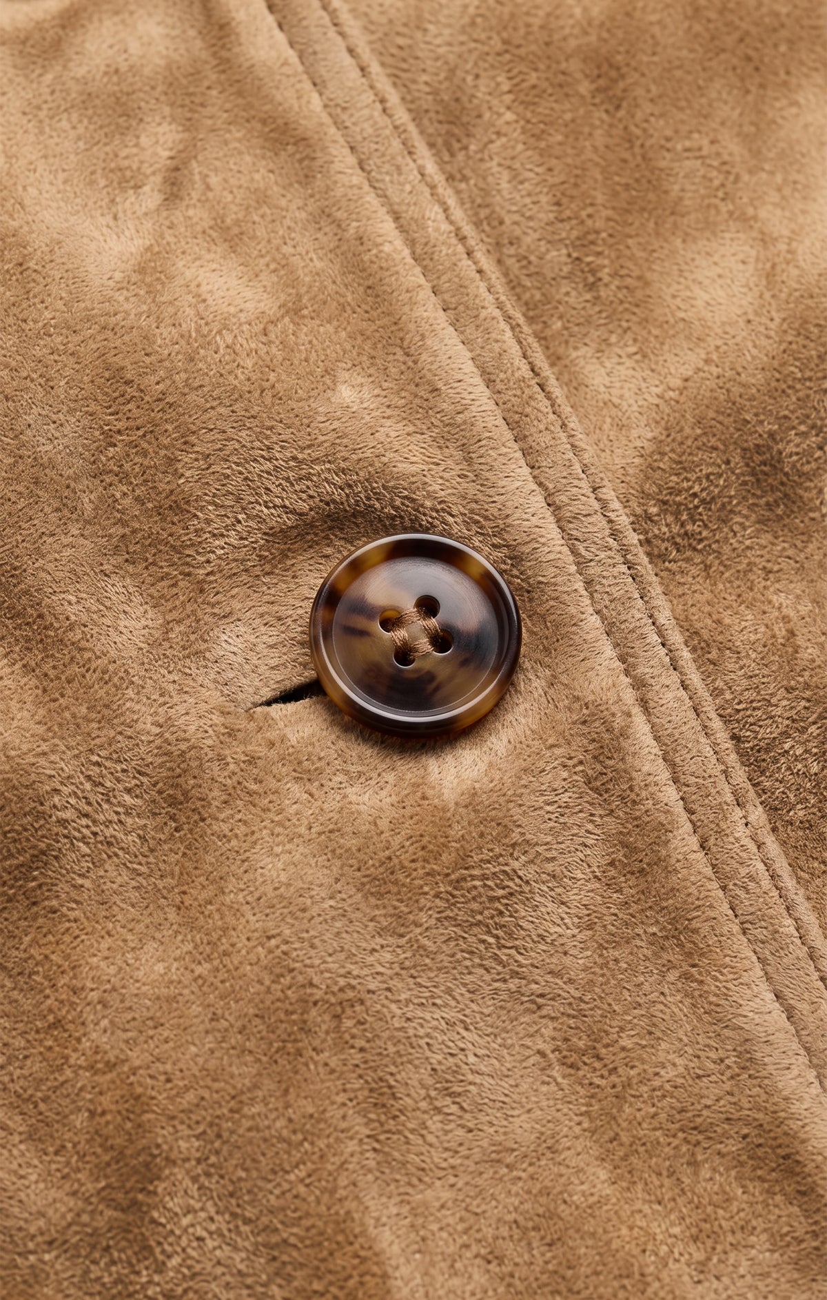 PALMER VEGAN SUEDE JACKET