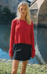 CHABLIS MINI SKIRT, z supply, black mini skirt