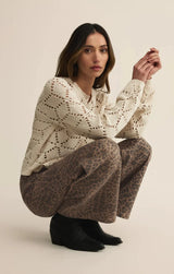 neutral leopard bottoms