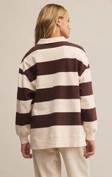 RUGBY striped pullover,  z supply 