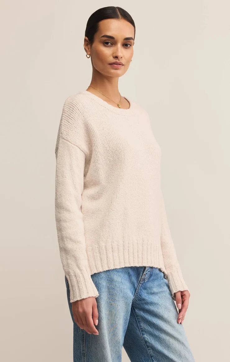 ribbed knit pullover, z supply 