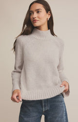 EMERGE FUNNEL NECK SWEATER, z supply 