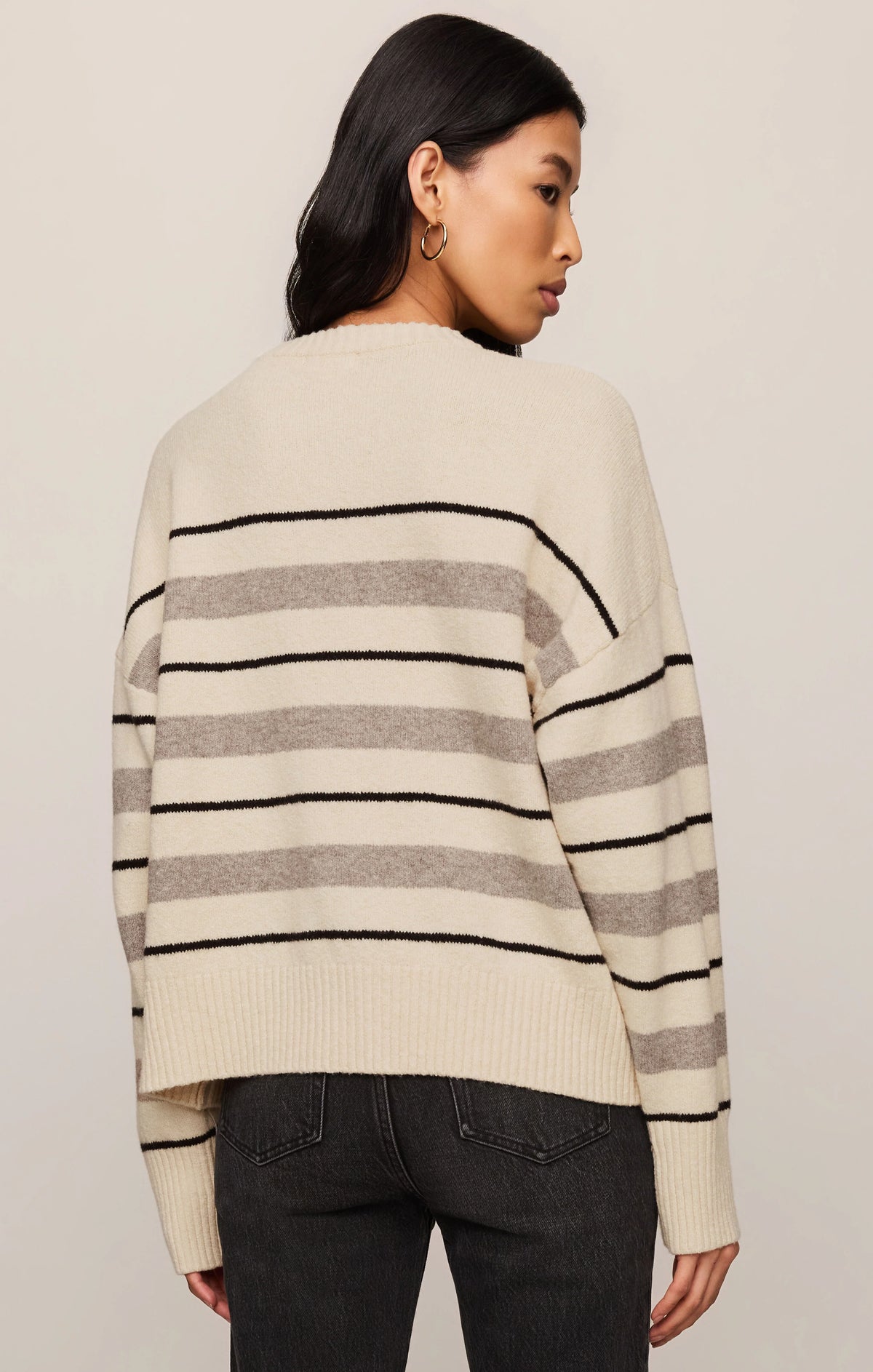 GRETA STRIPE SWEATER