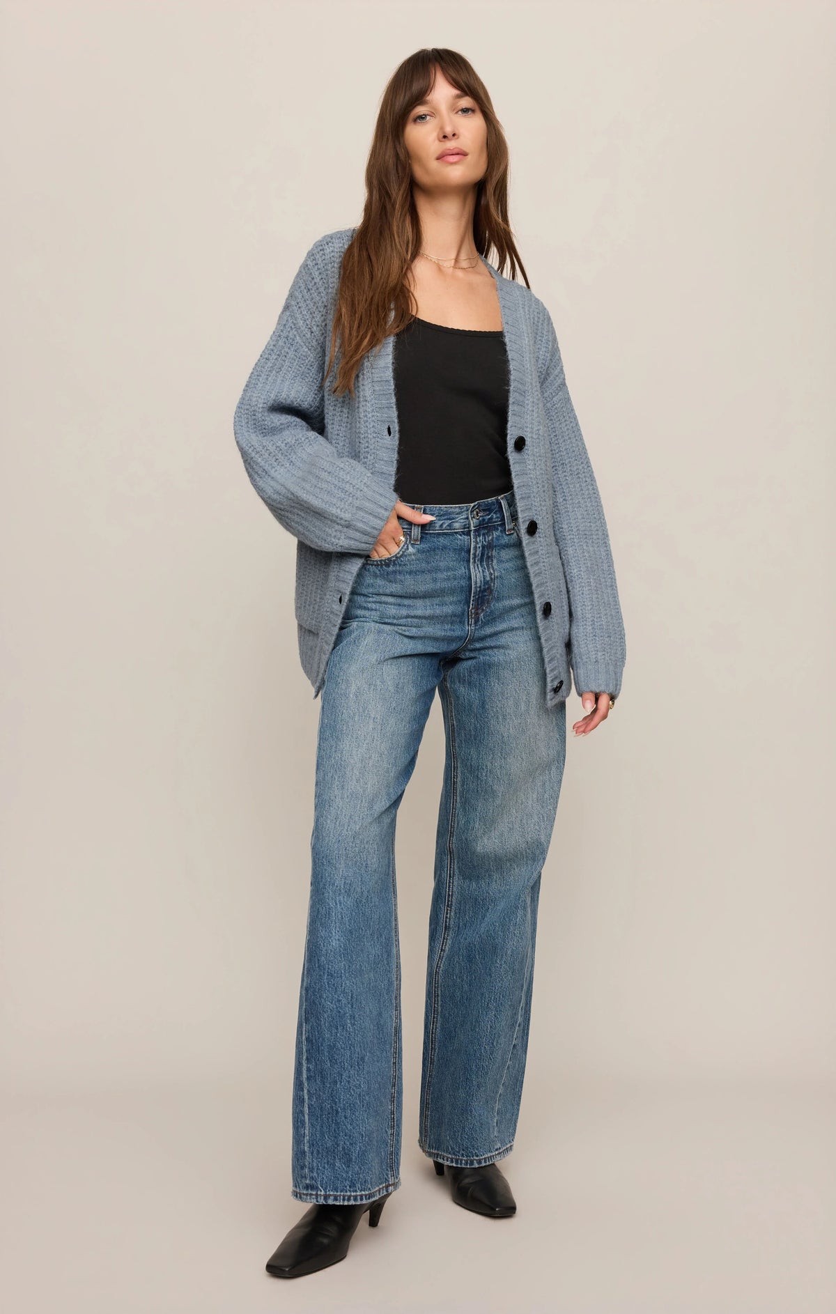 AVERY CHUNKY KNIT CARDIGAN