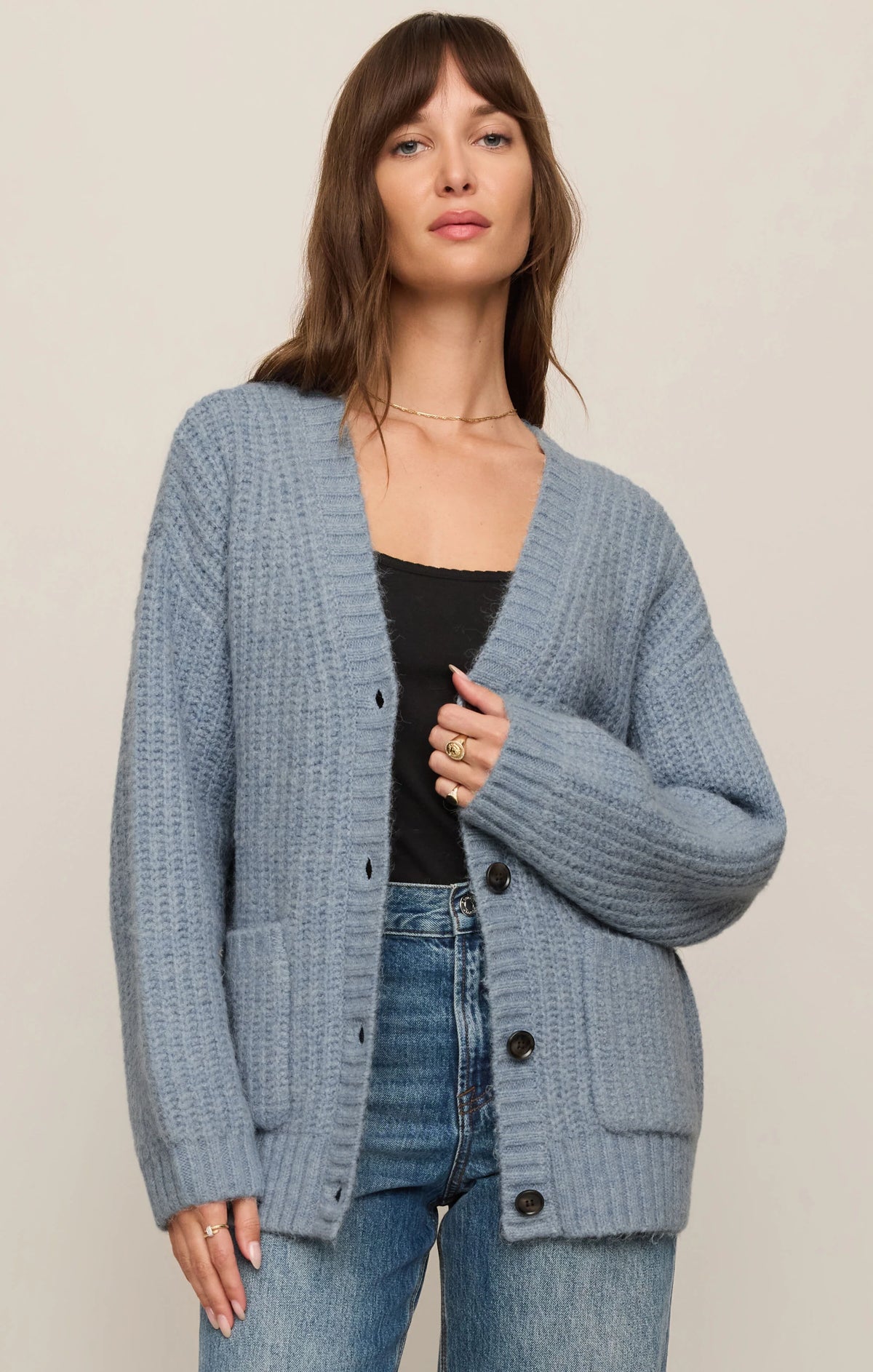 AVERY CHUNKY KNIT CARDIGAN