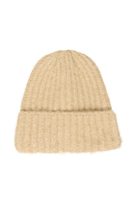 SOLENE OATMEAL BEANIE Accessories ICHI 