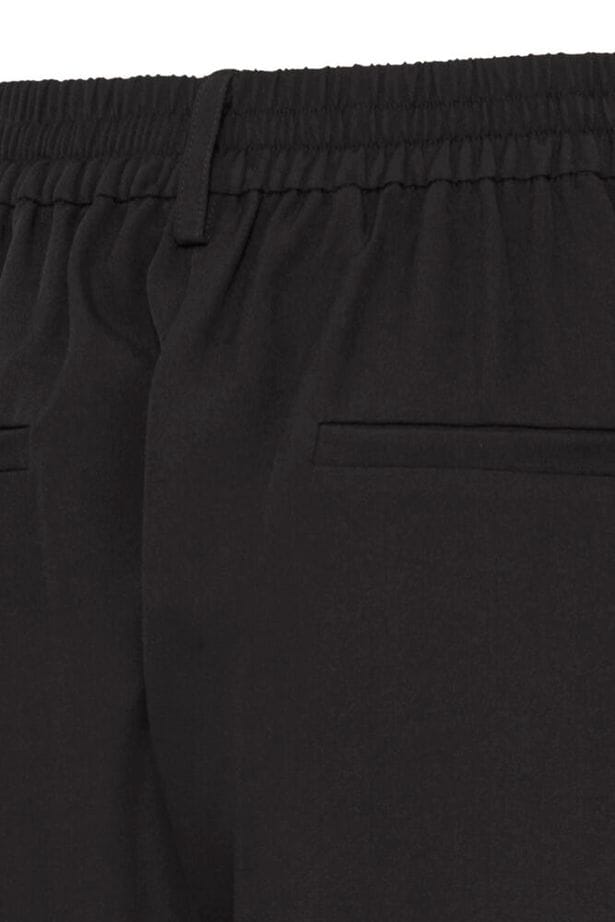 straight leg black trousers, everyday work pants women, classic black trousers