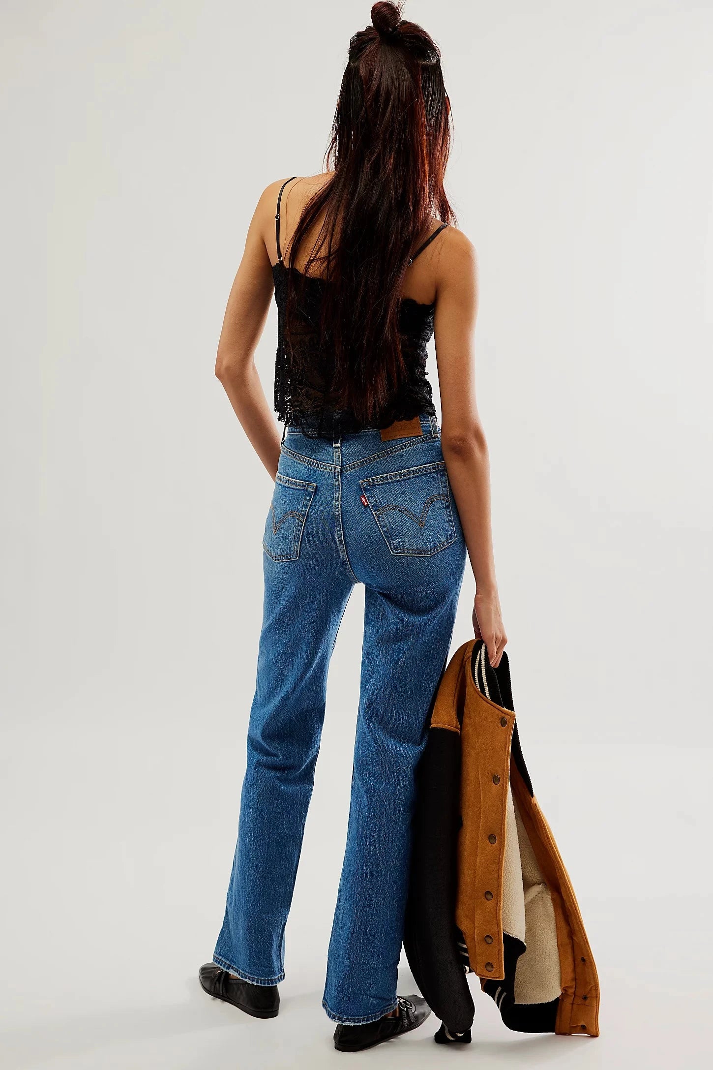 RIBCAGE FULL LENGTH (DANCE AROUND) DENIM LEVIS 