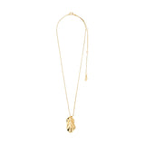 modern gold jewelry, organic shape necklace