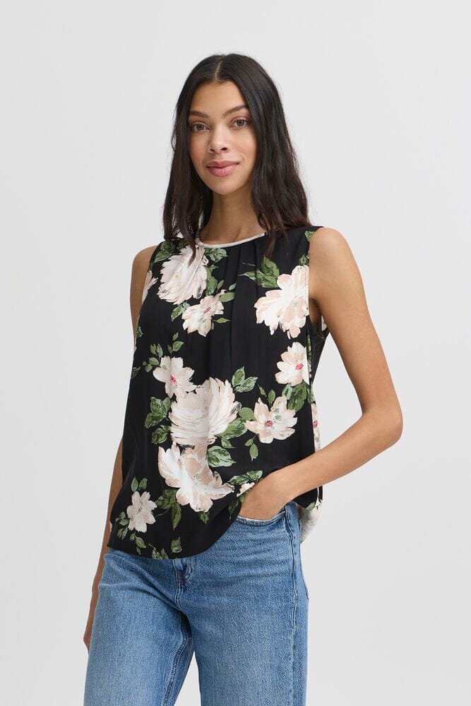 JOELLA TOP (FLORAL) Top B YOUNG 
