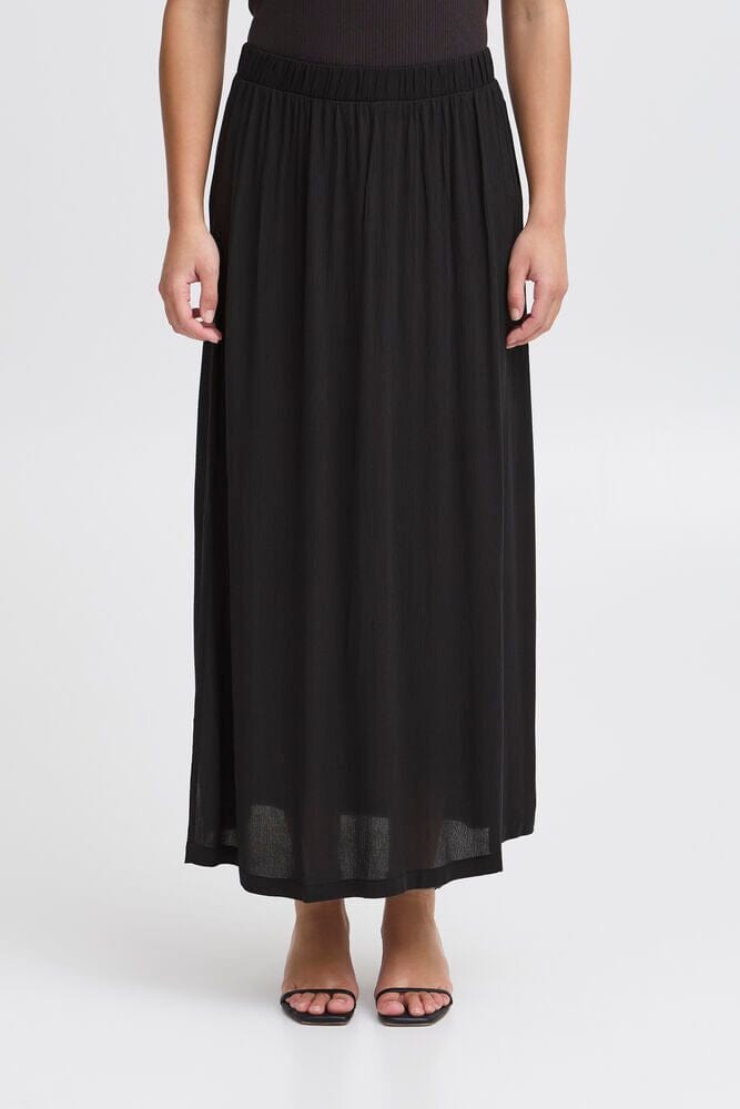 BLACK BREEZY SKIRT Skirt ICHI 
