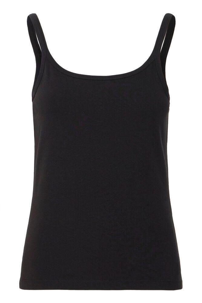 SOLID BLACK TANK Top B YOUNG 