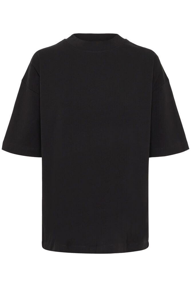 DROP SHOULDER TSHIRT (BLACK) Top B YOUNG 