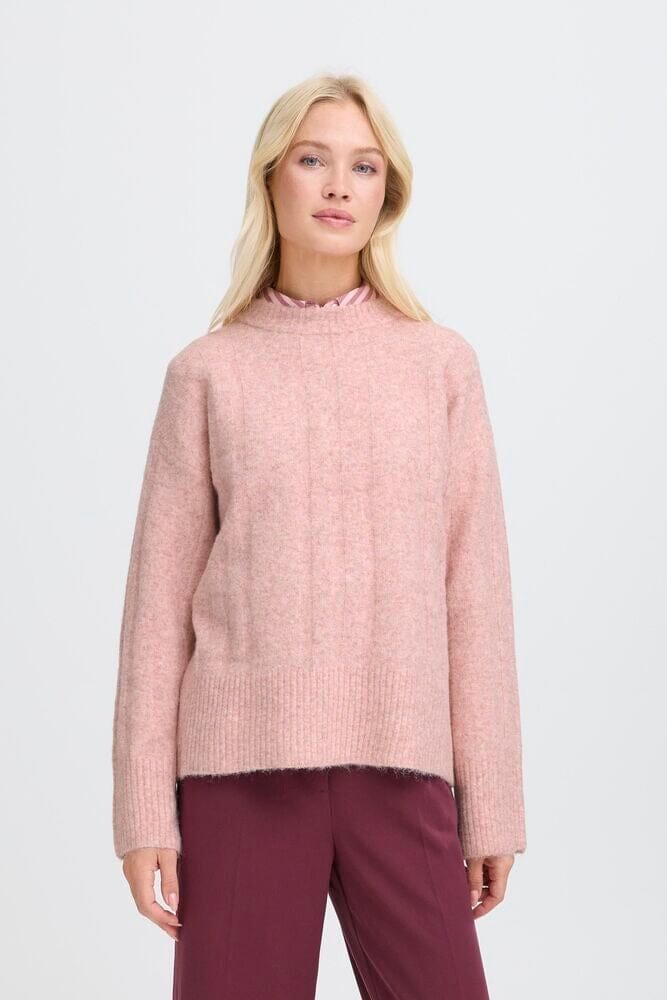 OMEA PINK SWEATER, B YOUNG 