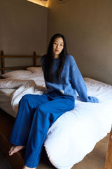 KATE OFFICE WIDE LEG (COBALT) PANT, ICHI, cobalt blue wide leg pant