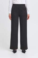 KATE OFFICE SIDE ZIP TROUSER, ICHI 