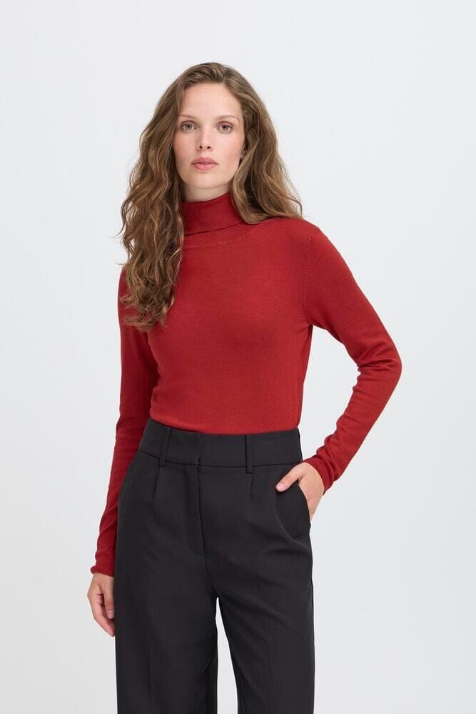 MAFA CHERRY ROLLNECK Top, ICHI 