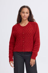 BELLA RED CARDIGAN, ICHI 