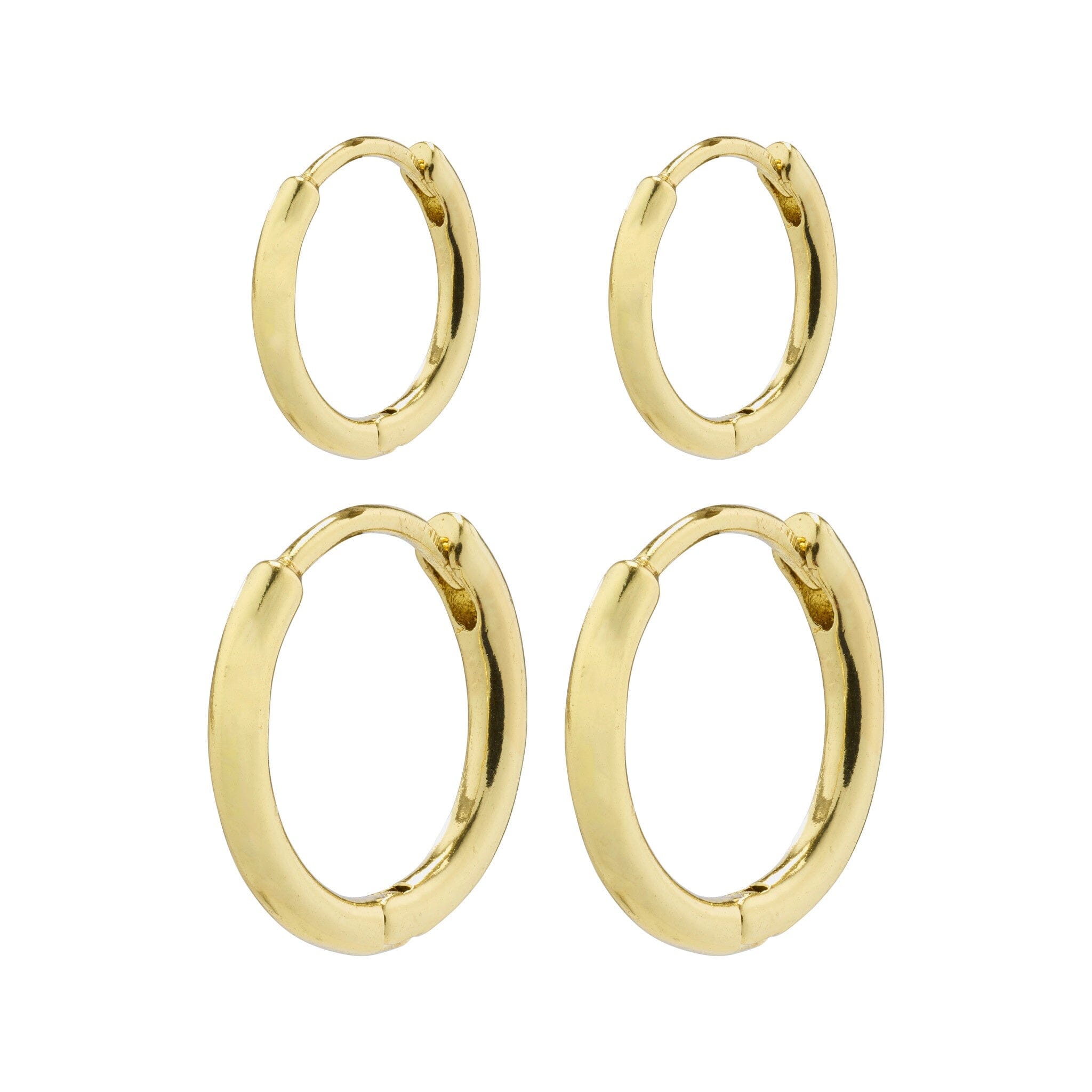 ARIELLA GOLD HOOP SET Jewelry PILGRIM 
