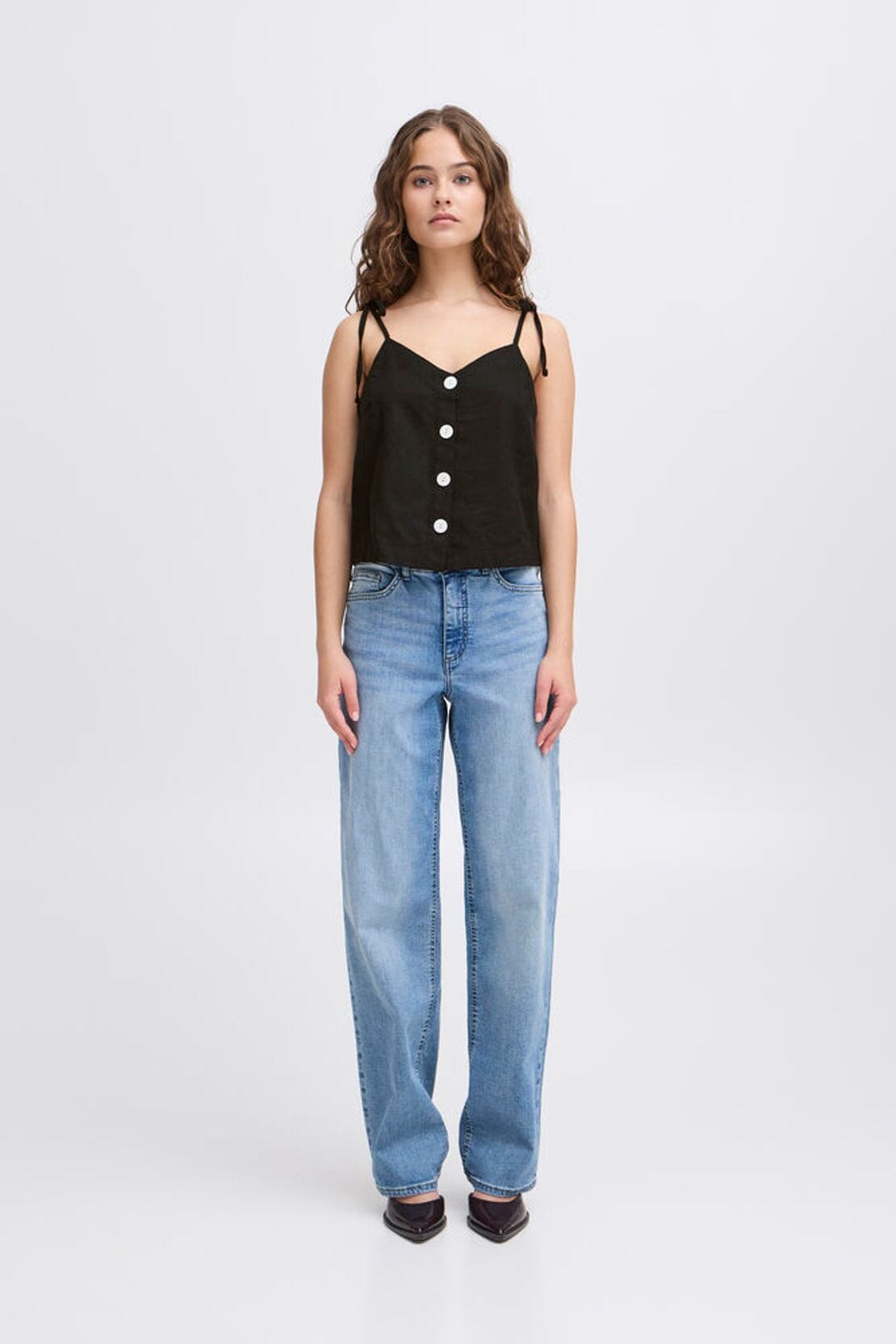 LILY TOP (BLACK) Top ICHI 