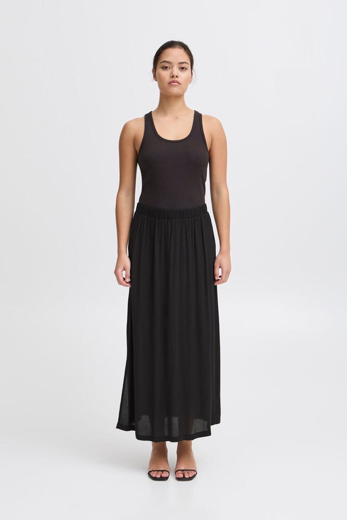 BLACK BREEZY SKIRT Skirt ICHI 