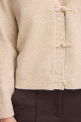 soft neutral cardigan for women