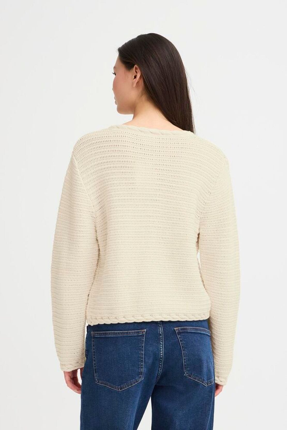 cozy neutral cardigan outfit