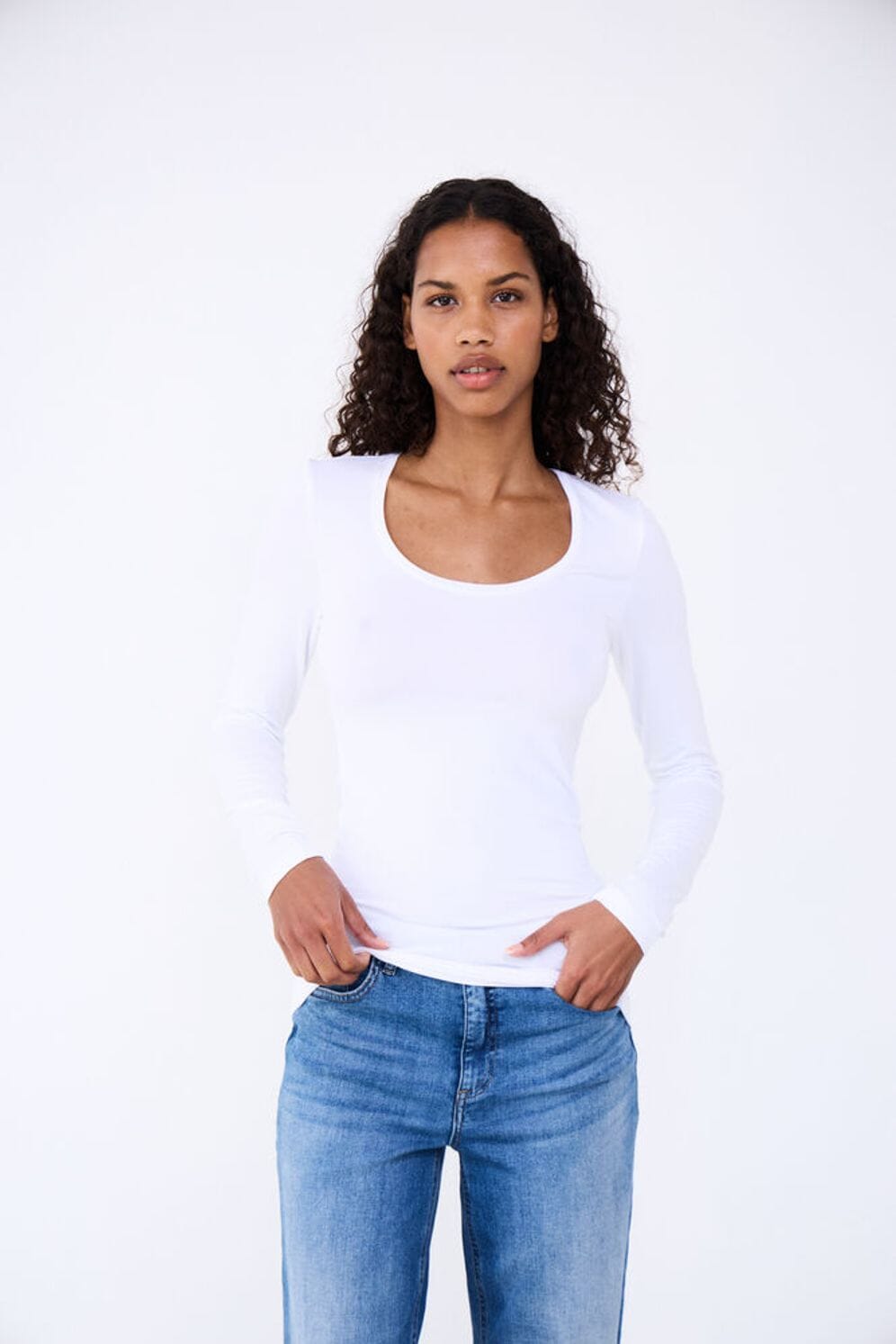 elevated basic top, ICHI 