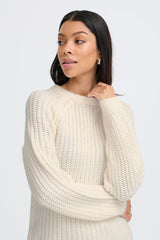 cream knit sweater women