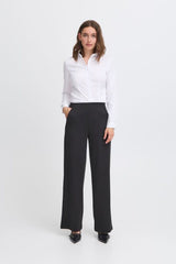 wide leg trousers, ICHI 