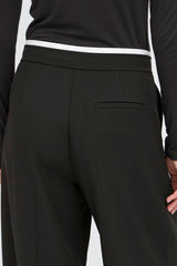 versatile, black pants modern relaxed fit, ICHI 