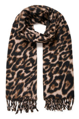 patterned winter accessory, statement scarf