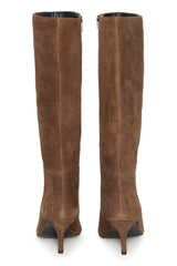 classic fall boot, elegant brown boots