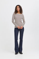 Classic striped shirt for layering and everyday wear, ICHI 