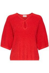 bold color sweater top