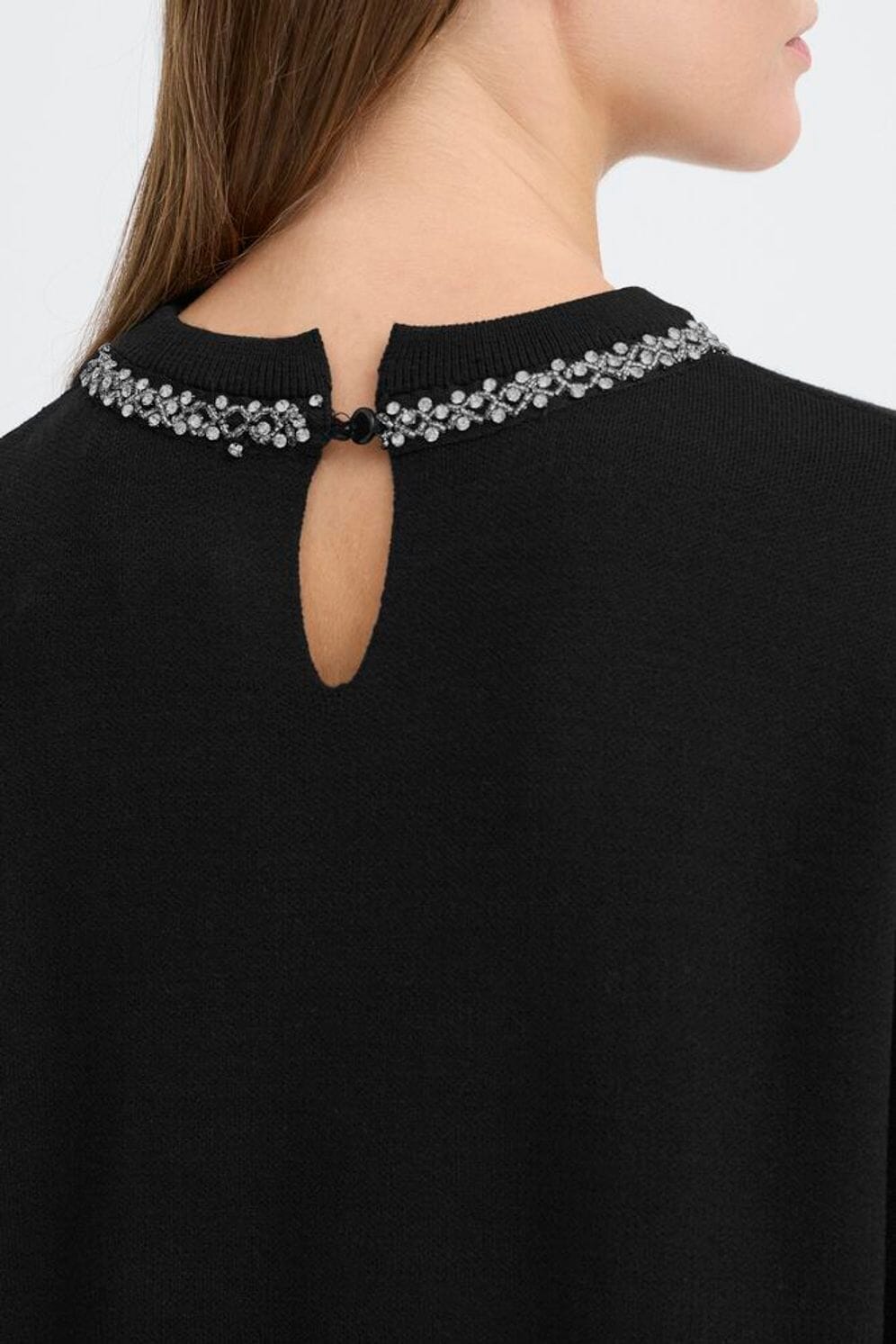 chic black mini dress