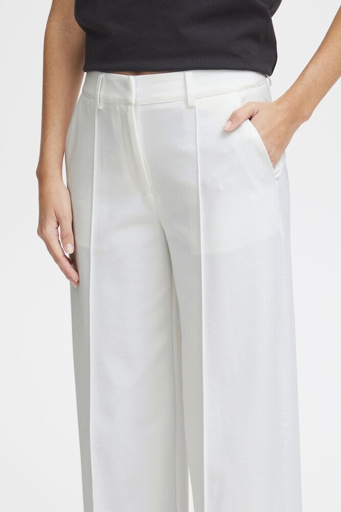 white wide leg trousers women, high waisted white wide leg pants