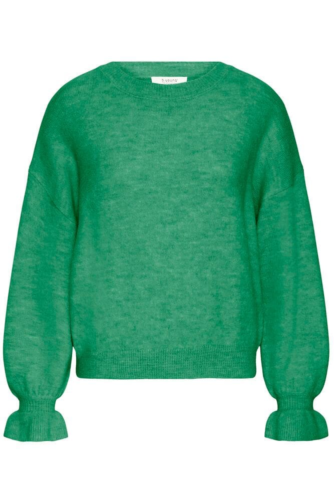 green wool mix sweater, womens green sweater top